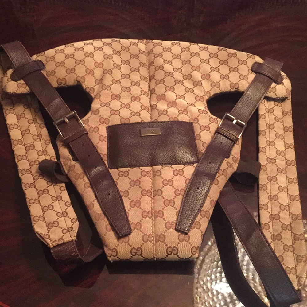 Authentic  Gucci baby carrier